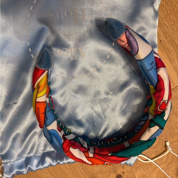 Alice and Hops Colorful Louis Vuitton Twisted Headband main image 3